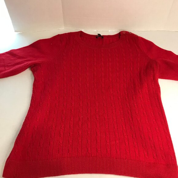 TALBOTS WOMENS COTTON BLEND SWEATER SIZE 1X - Picture 5 of 7